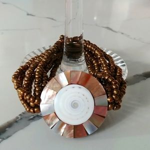 🆕 Shell Bracelet, Made in Hawaii